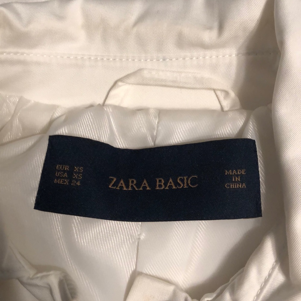 Zara Basic White Blazer - image 4